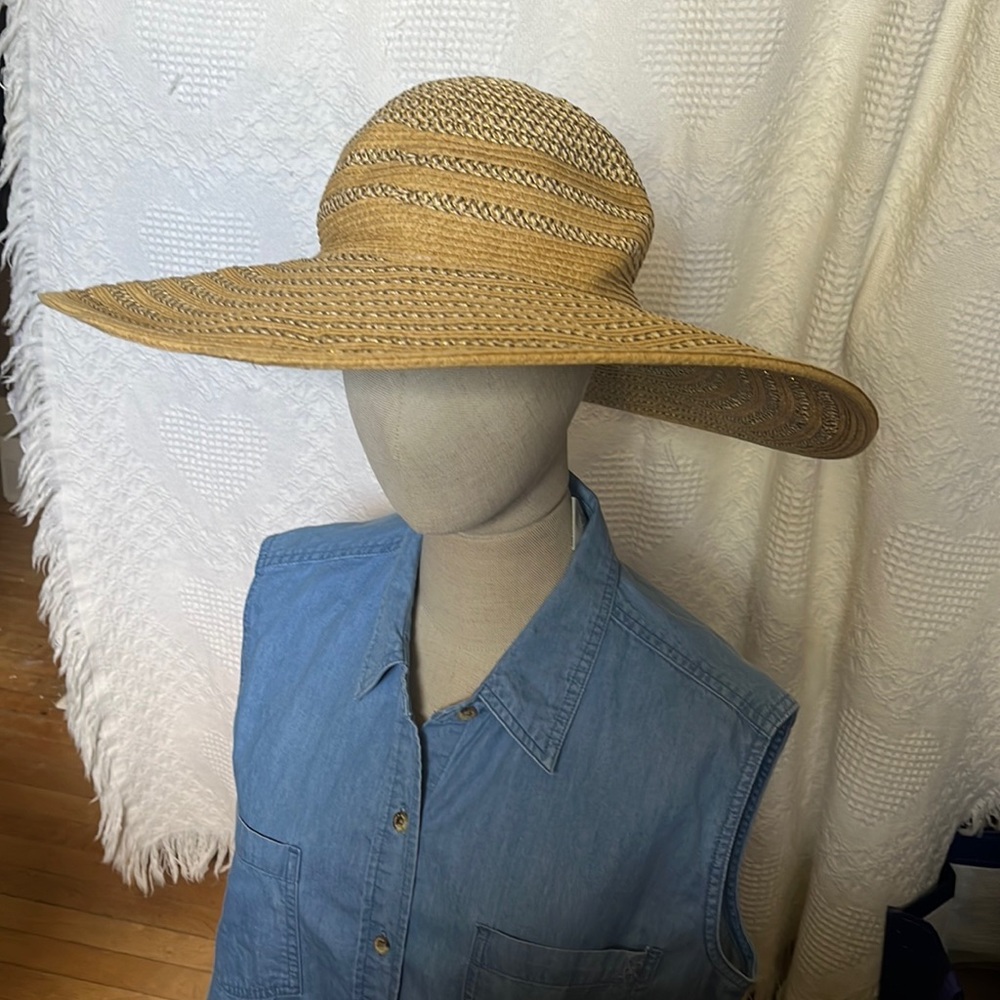 😄Floppy Straw Hat Large Brim
